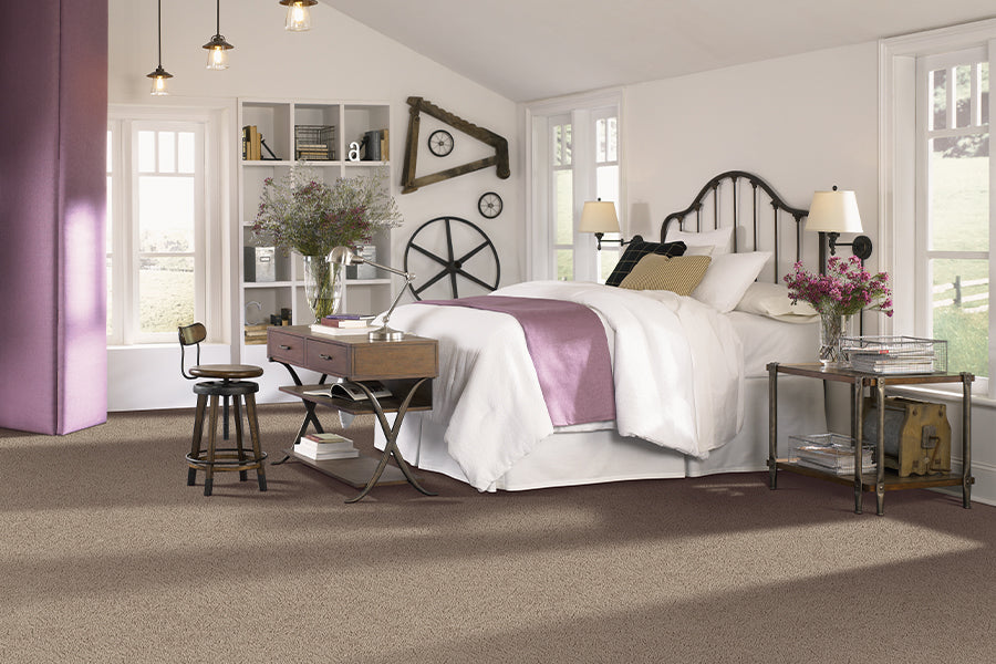 Bedroom Mohawk Industries carpet flooring in Buford, GA from Flooring Attic